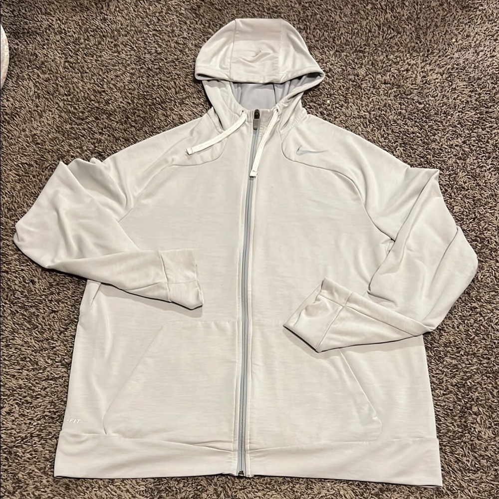 Nike Light Gray Hoodie